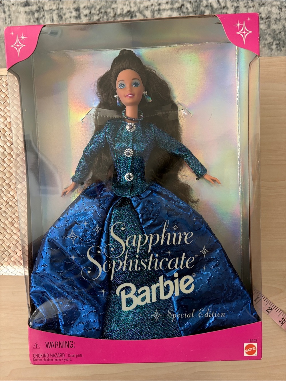 This is the Sapphire Sophisticate Barbie (Special Edition), by Mattel 1997